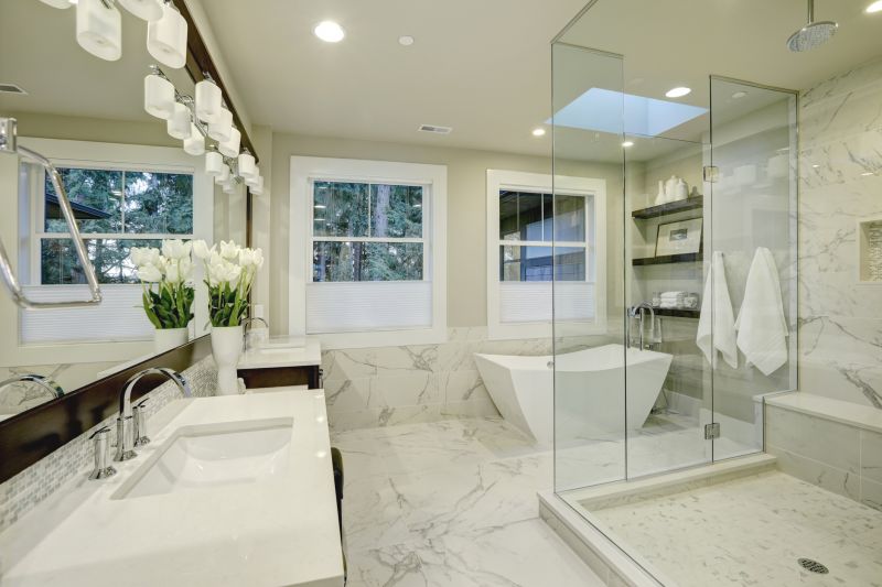 Spacious Bathroom Layout