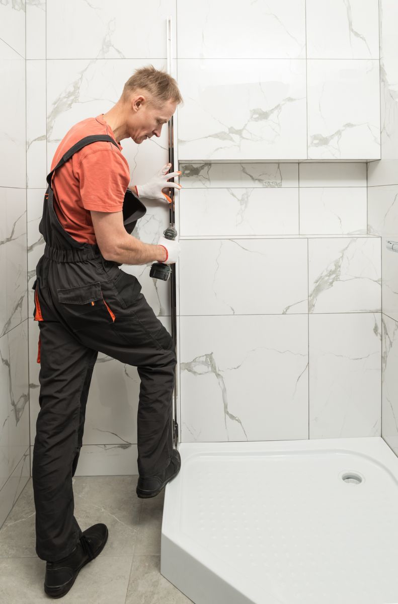 Shower Renovation detail